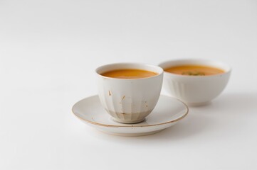 Picture of a Teacup with a Saucer