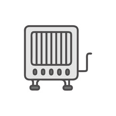 shopping cart isolated on white background