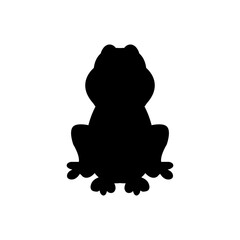 Fototapeta premium Cute Frog Cartoon. vector illustration