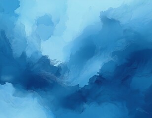 abstract blue watercolor background wallpaper