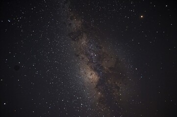 The Galaxy featuring Venus, Jupiter, and Saturn