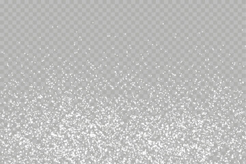 Falling Snowflakes Seamless Background for Winter and Holiday Themes