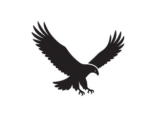 Eagle Flying Silhouette vector