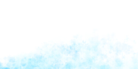 Vibrant light blue smoke cloud on transparent background, mockup template ideal for digital compositions, posters, special effects or sci fi themed creative content