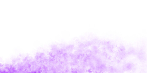 Vibrant purple and magenta smoke cloud on transparent background, mockup template ideal for digital compositions, posters, special effects or sci fi themed creative content