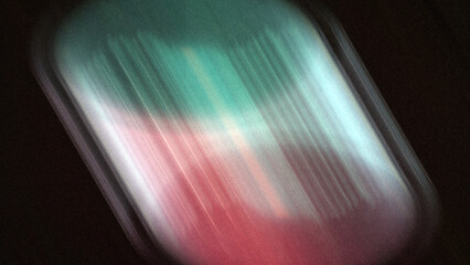 Dreamy abstract background with colorful pastel light streaks on black