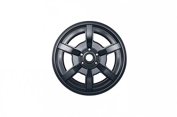 Obraz premium Heavy-Duty Transport Wheel, PNG Format, Clear Background
