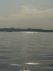 Glittery lake Balaton