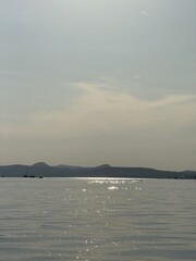 Glittery lake Balaton