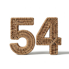 Number 54 Woven Basket