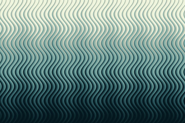 Abstract waves with gradient from light to deep teal creating a textured surface look