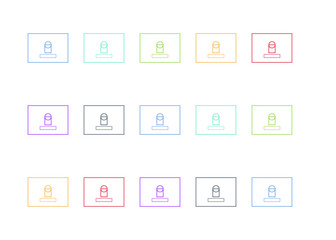 Education illustration set with 15 modern flat vector scenes including classroom, online learning, studying, graduation, science, art, and math lessons, scalable colorful design in blue and teal