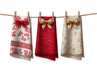 Festive 3 kitchen towel