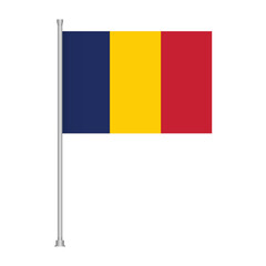 Chad national symbol country emblem state ensign banner nationality government patriotic identity