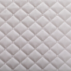 White leather texture with diamond-shaped ornament