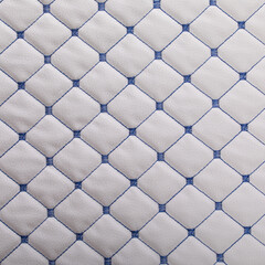 White leather texture with diamond-shaped ornament