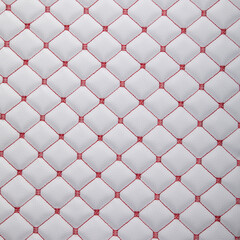 White leather texture with diamond-shaped ornament