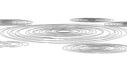 Abstract ripple effect with concentric circles, perfect for minimalist design and branding