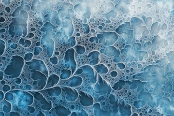 blue background with bubbles