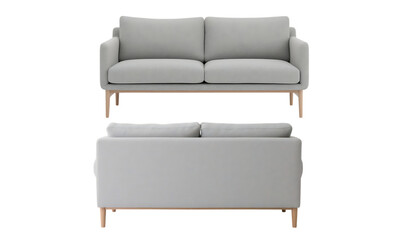 leather armchair isolated on white