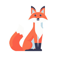 
fox illustration design