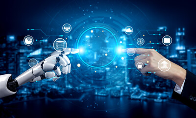 An AI powered global business network and digital infrastructure. A worldwide connection of AI...