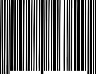 Black Barcode transparent PNG cutout isolated background,  sign graphic

