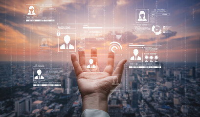 ID security ensures personal data protection with secure login systems, digital identity...