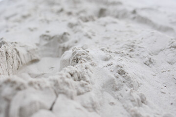 Fine sand macro view with small ridges