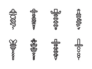 Corkscrew modern kitchen tool design