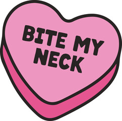 Halloween Candy Heart