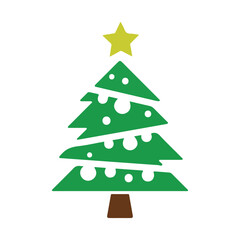 Obraz premium Christmas tree vectorart logo designs