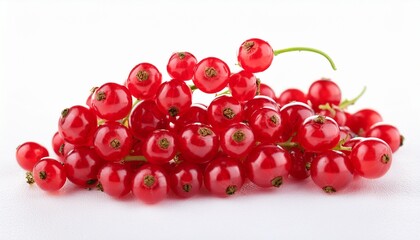 Isolated Red Currants