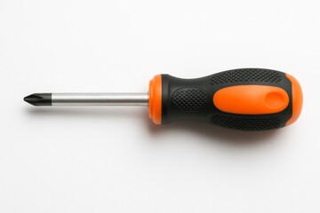 Isolated Screwdriver on White Background