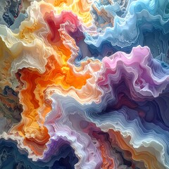 Colorful Abstract Fabric Texture.