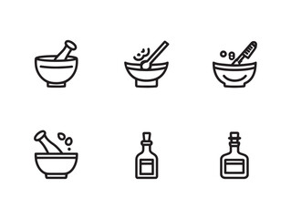 Mortar and pestle cooking kitchen accessory