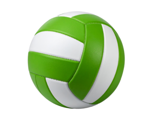Volleyball isolated on a transparent background.