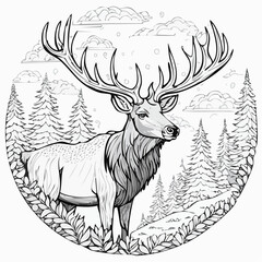 Sleek helicopter illustration aviation transport