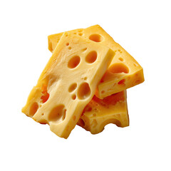 Swiss Cheese PNG Transparent for Menu Design