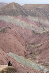 a view of the mountains