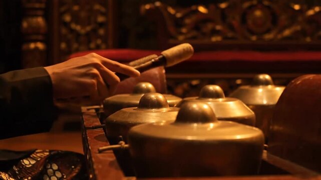 Playing a Gamelan Instrument