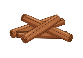 A pile of cinnamon sticks rolled up and crossing over each other