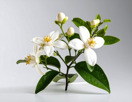 Close-up of a sprig of blossoms
