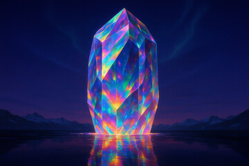 Holographic Crystal Monolith