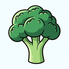 broccoli vector illustration