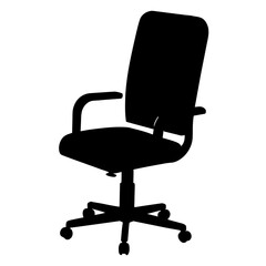 office chair isolated on white