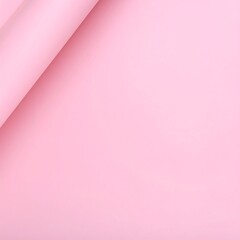 Rolled pink paper, smooth surface