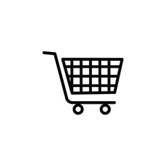 E-Commerce and Shopping Cart Icon Set | 10 Minimalist Line Icons for Online Retail, Shopping Baskets, Carts, Bags, and Mobile Purchases | Perfect for Web Design, Apps, and Digital Marketplaces