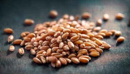 Fototapeta premium Close Up Of A Wheat Seed