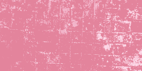 Distressed grid texture on soft pink background.